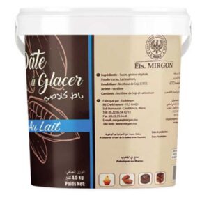 Pâte à glacer au lait